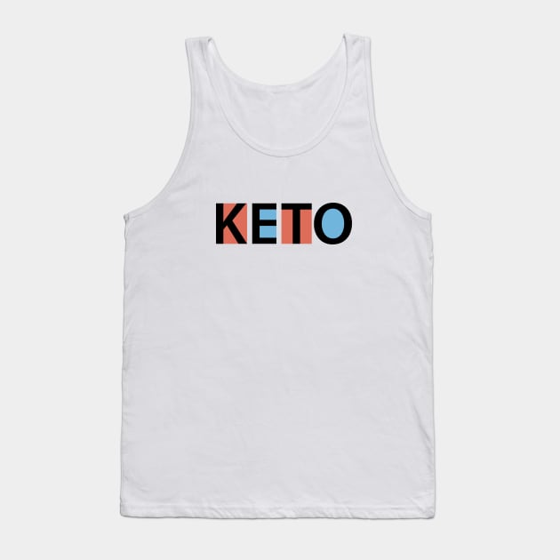 Keto Tank Top by Delicious Art